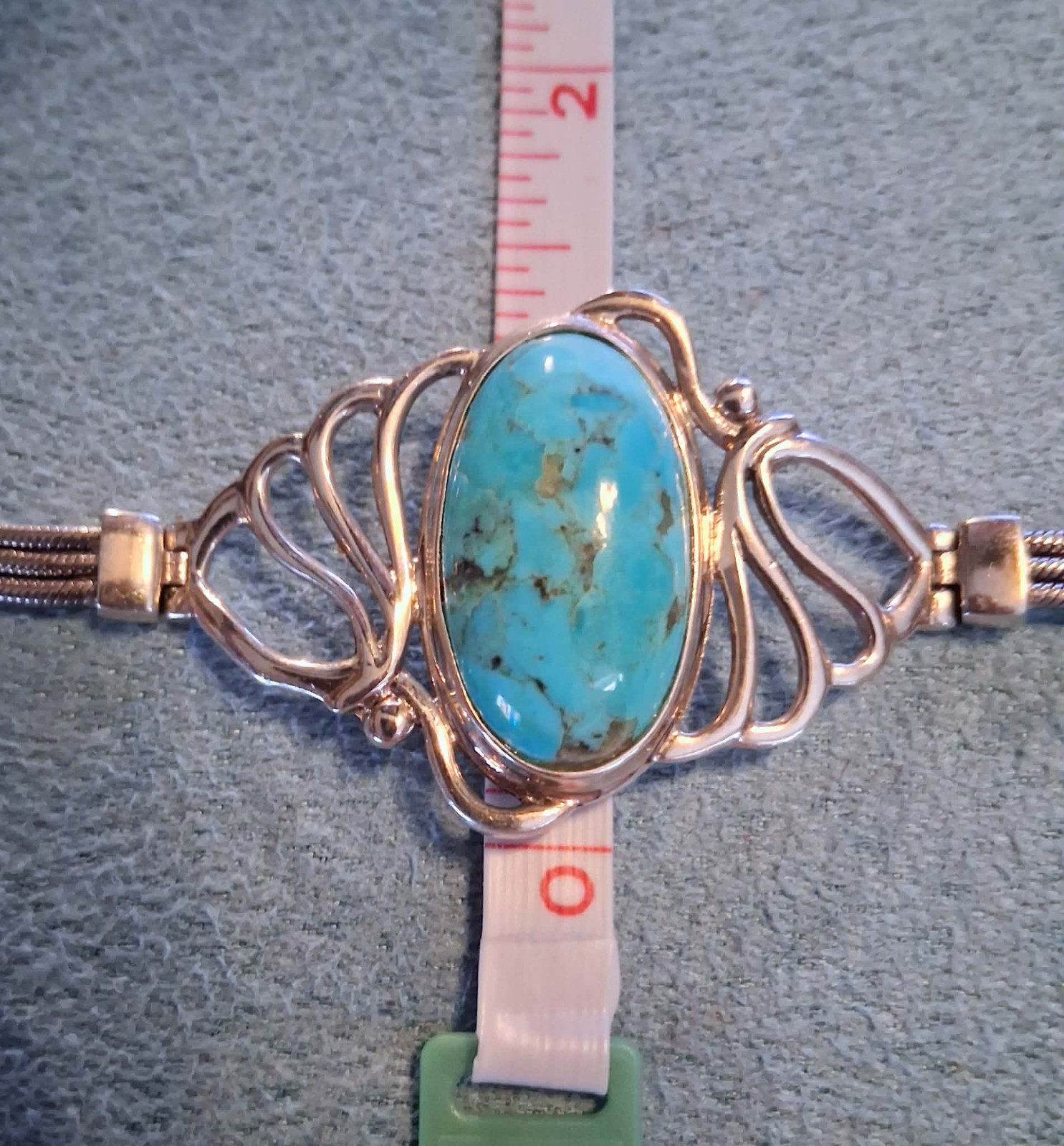 Large BBJ Turquoise Bracelet - image 4