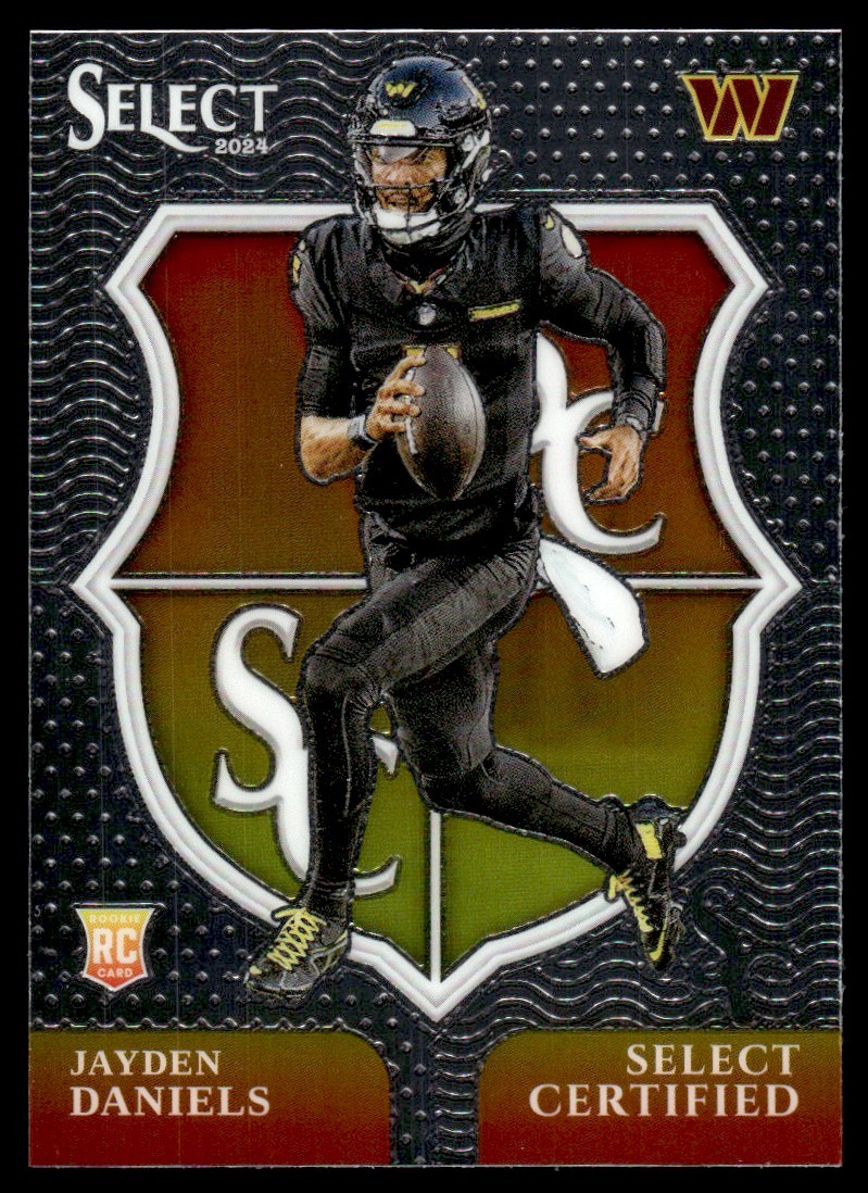 2024 Select Certified Jayden Daniels Rookie Washington Commanders #2