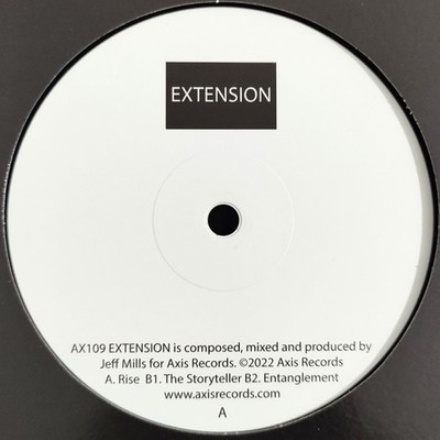 Jeff Mills - Extension - 12'' EP NEW SEALED VINYL AXIS