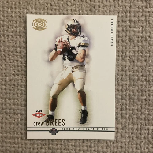 2001 PACIFIC DYNAGON RETAIL #102 DREW BREES ROOKIE CARD RC