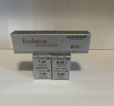 Alfaparf EVOLUTION OF THE COLOR  PERMANENT Hair Color U PICK#'s 5 -8 svr/rdltr
