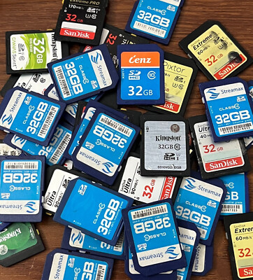 2/5/10/20/50Pcs 256MB 512MB 4GB 8GB 16GB 32GB 64GB SDXC MEMORY CARD SDHC CAM