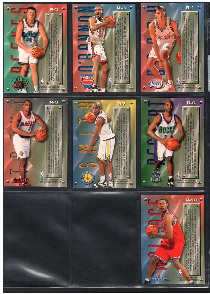 1995-96 Fleer Metal Basketball Complete You Base Set or Silver Spotlight Set - Image 4 of 4