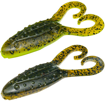 Strike King Gurgle Toad 9,5cm - 7 Gummifrösche, Gummiköder, Froschimitate, Köder
