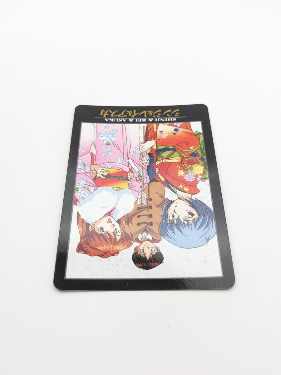 Shinji Rei Asuka NO.15 Neon Genesis Evangelion Carddass Card Shinji Rei Asuka NO.15 Neon Genesis Evangelion Carddass Card