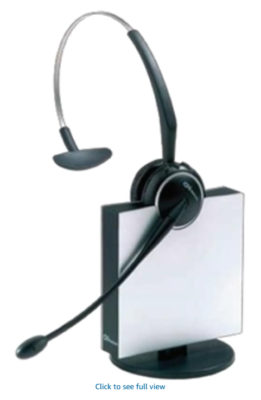 #ad Jabra GN9125 wireless headset w link 180 to connect to PC. $75.00