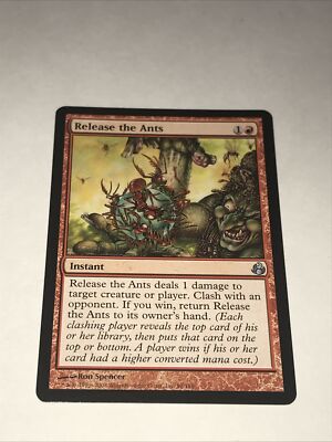 Magic the Gathering Release the Ants Card | eBay