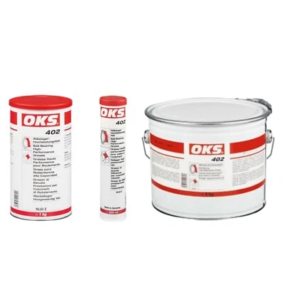OKS 402 Wälzlager Hochleistungsfett Schmiermittel Gleitmitte 400ml 1kg 5kg 👍