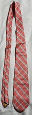Robert Talbott Men's Tie Pink Check Handmade