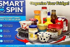 SMART SPIN Rotating Refrigerator & Medicine Organizer Spinner 🆕