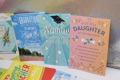 Graduation Random Card Lot of 109 Cards & 3 Envelopes Hallmark Greeting HUGE - Picture 7 of 18