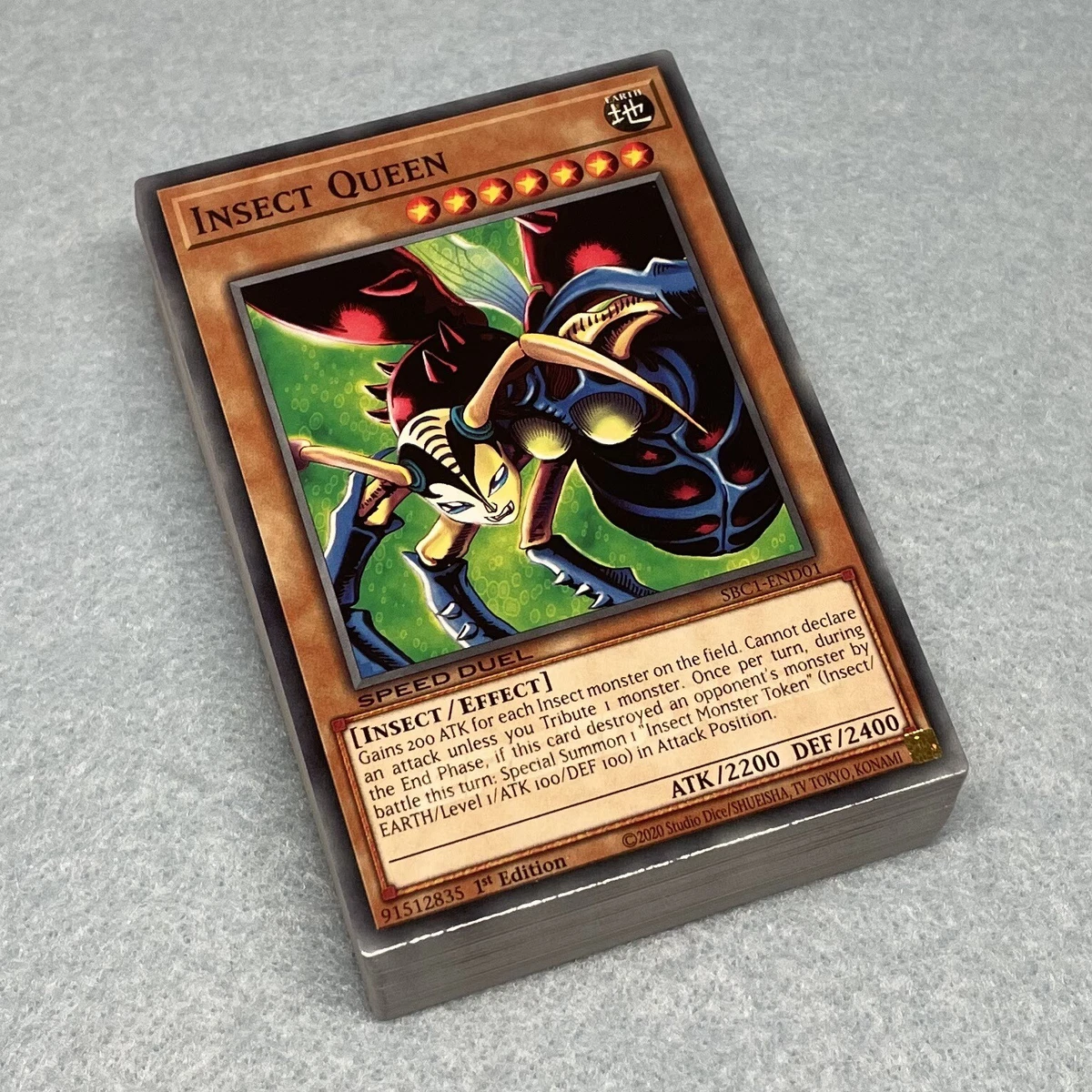 Yugioh Weevil Underwood 60 Card Deck Insect Queen Parasite Paracide NM |  eBay