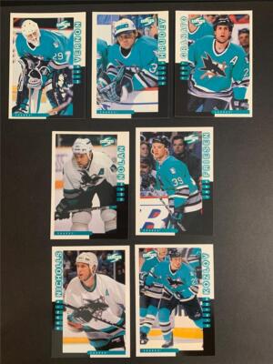 1997-98 Score San Jose Sharks Team Set 7 Cards | eBay