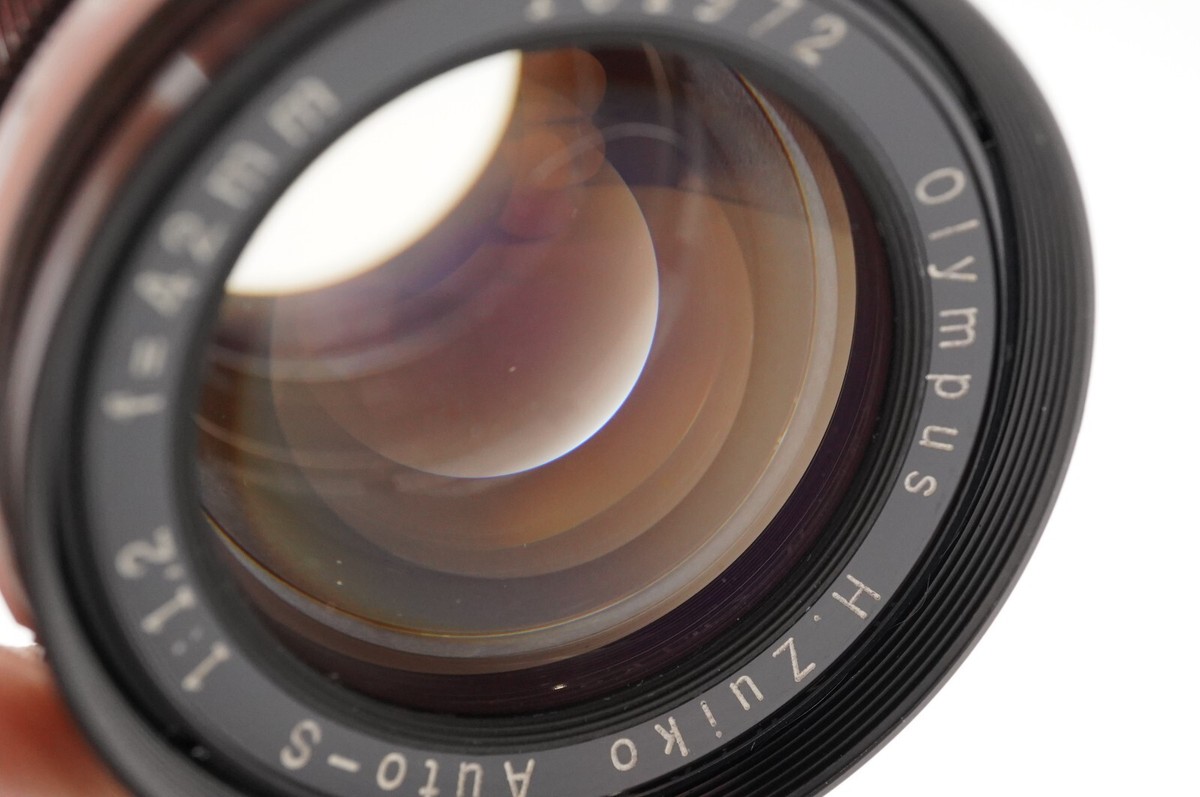 希少品 OLYMPUS H.Zuiko Auto-S f1.2 42mm Optical MINT ] Olympus H ZUIKO Auto S 42mm f1.2 Lens for Pen