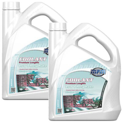 Kühlerschutz Low Phosphate blau 2x 5L MPM Longlife Kühlmittel gebrauchsfertig