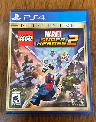 Playstation 4 Deluxe Edition LEGO Marvel Super Heroes 2 Game - WB - E - 2017