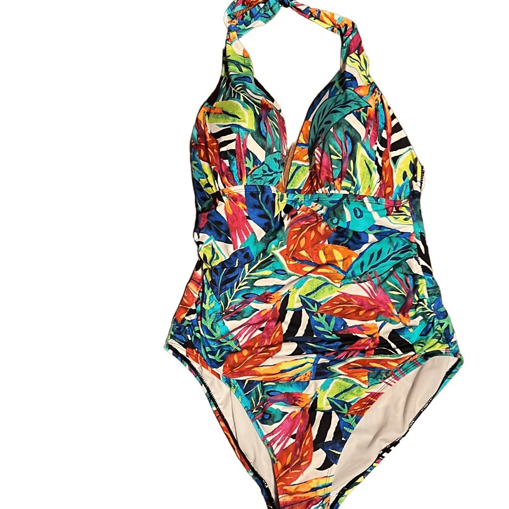 Lauren Ralph Lauren halter top swimsuit - Gem