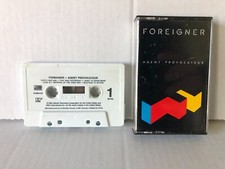Foreigner AGENT PROVOCATEUR Original 1984 Atlantic Columbia House Club Cassette