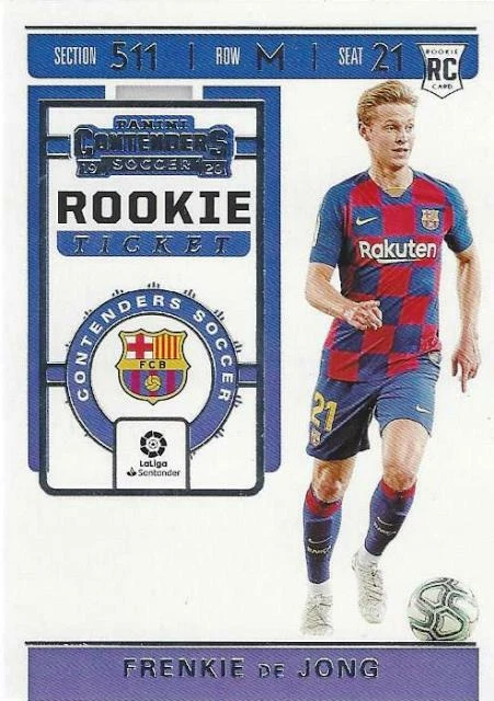 2019-20 Panini Chronicles Contenders Soccer Rookie Ticket Set Base Common - Image 2 of 4