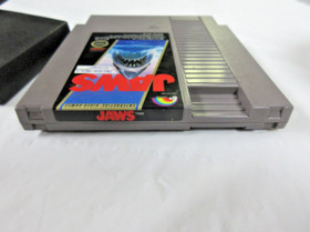 Nintendo NES Jaws Authentic Game. Excellent Condition. Tested.+ Booklet No Cover