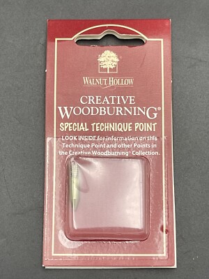 Walnut Hollow Creative Woodburning Special Technique Point Cone Point