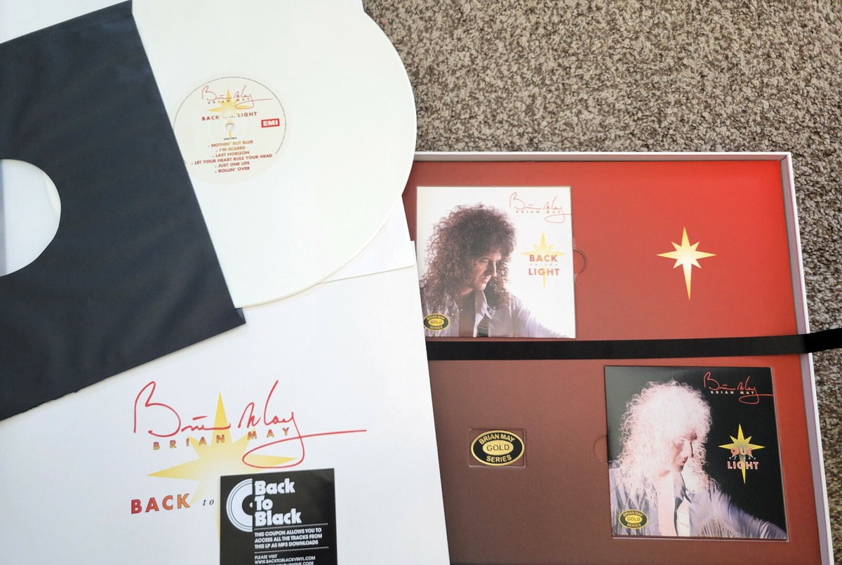 Brian May Back to the Light BOXセット　サイン入り RARE Queen Brian May Back To The Light Limited Collectors Edition