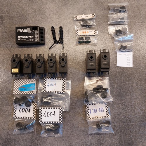 Ricambi JR (Rossi) SERVO 4001-701-501 CASES, GEARS, FREQUENCY CRYSTAL