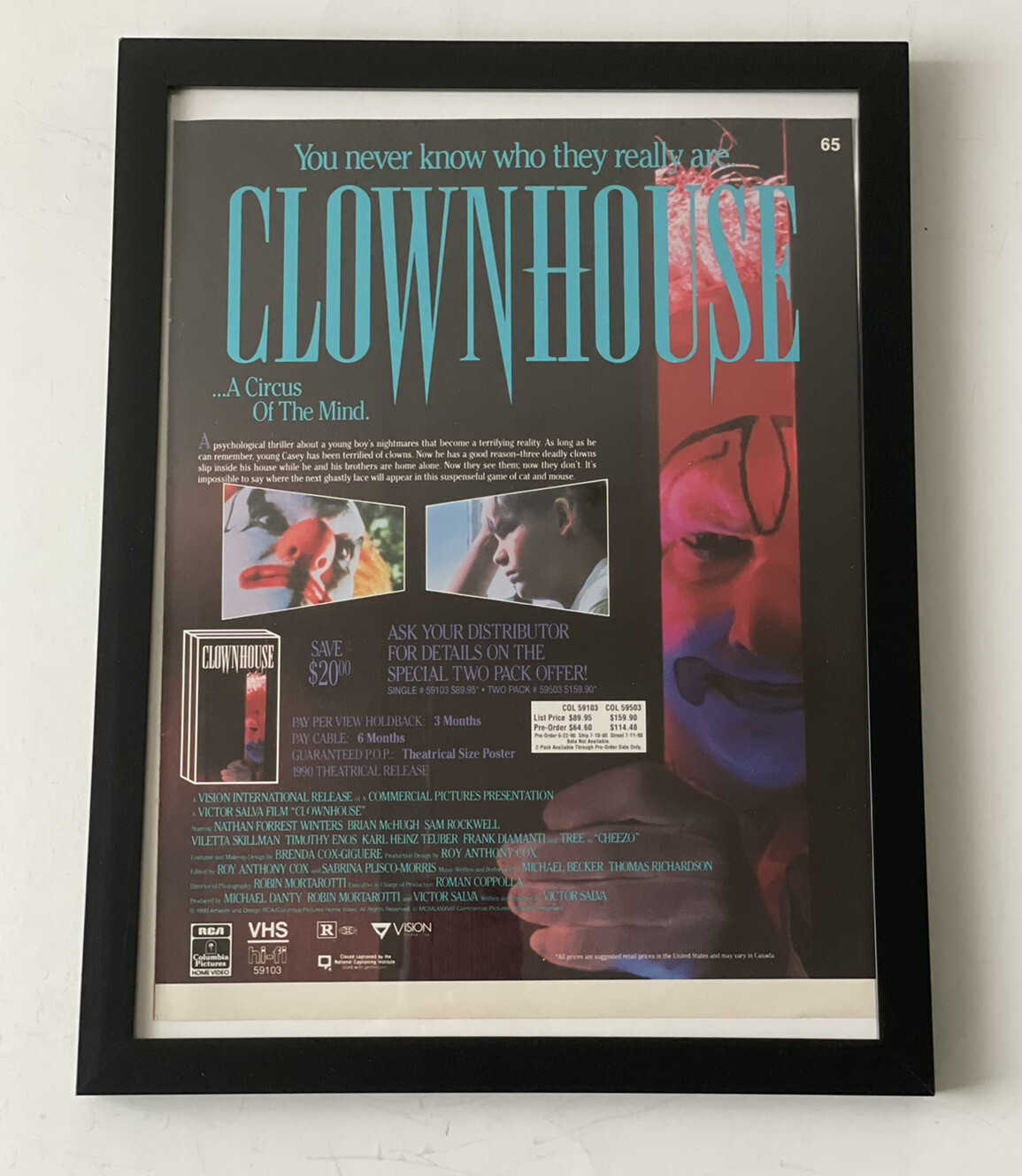 Clownhouse Poster