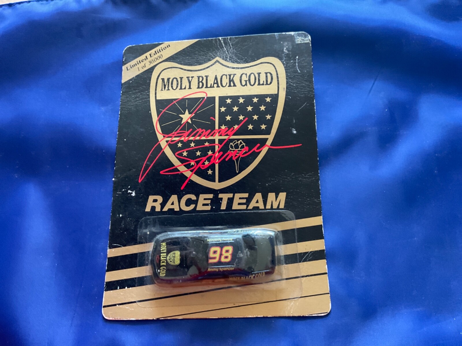 JIMMY SPENCER MOLY BLACK GOLD 1992 RACE TEAM LTD ED 98 1/64 DIE CAST CAR eBay
