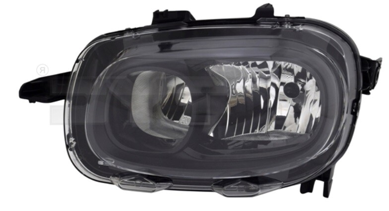 Phare avant gauche H7 haute précision en polycarbonate pour Citroen C3 III