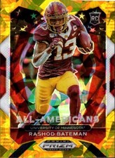 2021 Panini Prizm Draft Picks - All-American Gold Ice Prizm #196 Rashod Bateman
