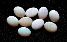 ONE 8x6 8mm x 6mm Oval Australian Opal Natural Cabochon Cab Gem Gemstone EBS8433