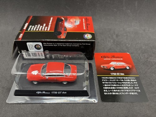 Kyosho 1/64 Alfa Romeo collection2 1750 GT Am Red with mark diecast model 58E2 - Picture 5 of 5