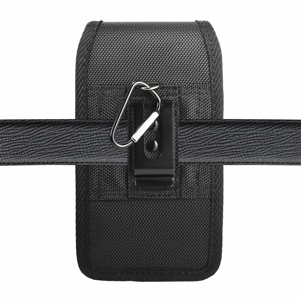 For Samsung Galaxy A15 A12 A54 Holster Belt Clip Carrying Case Pouch Cover - Image 3 of 4