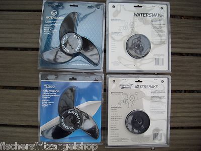 Elektromotor Ersatzpropeller 3 Flügel Jarvis Watersnake u Rhino Omoto 44-54lb