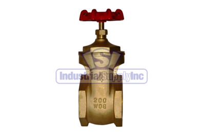 Gate Valve | 4'' | Full Port | Brass | Industrial Supply