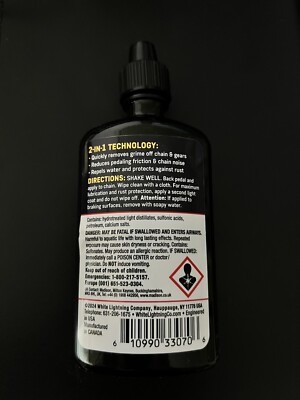 White Lightning in Bike Care oz Lubricant and Degreaser Wax
