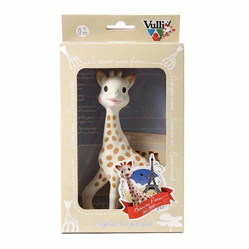 Sophie The Giraffe La Baby Natural Rubber Teether Pacifier Squeaker Vulli Opened - Bild 3 von 7