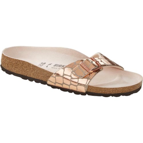 Birkenstock NEW Women's Madrid BS Sandals - Gator Gleam Copper BNWT | eBay