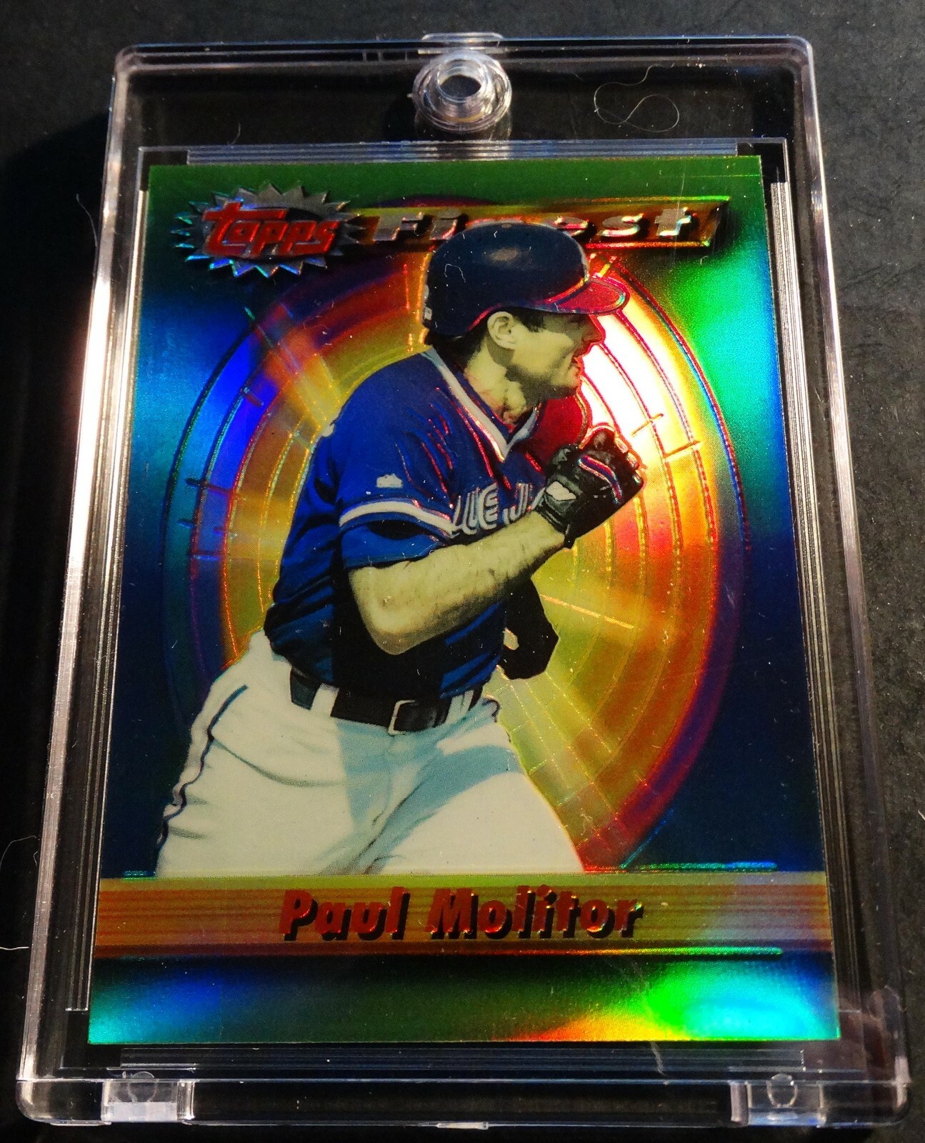 1994 TOPPS FINEST REFRACTOR  PAUL MOLITOR #239 BLUE JAYS HOF (737)