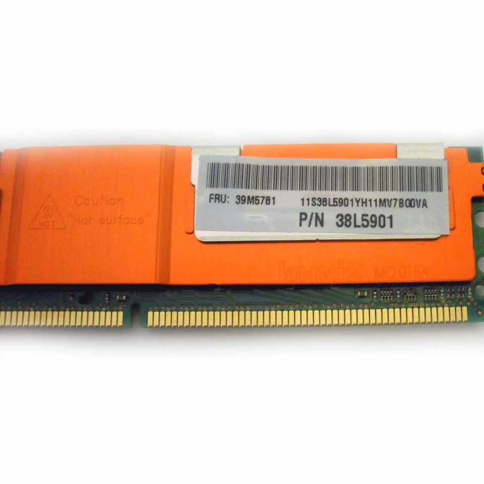 IBM 38L5901 Memory 512MB Ddr2 Pc2-5300 667Mhz - Image 3 of 4