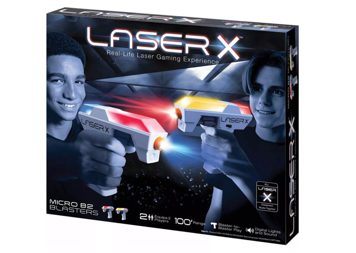 LASER X ダブルブラスターセット Laser X Revolution Double Blaster Set : Amazon.sg: Toys