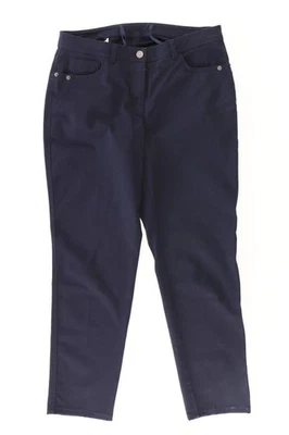 ✅ Pantalones de mujer Madeleine talla 40, M azul algodón ✅ - Imagen 1 de 4