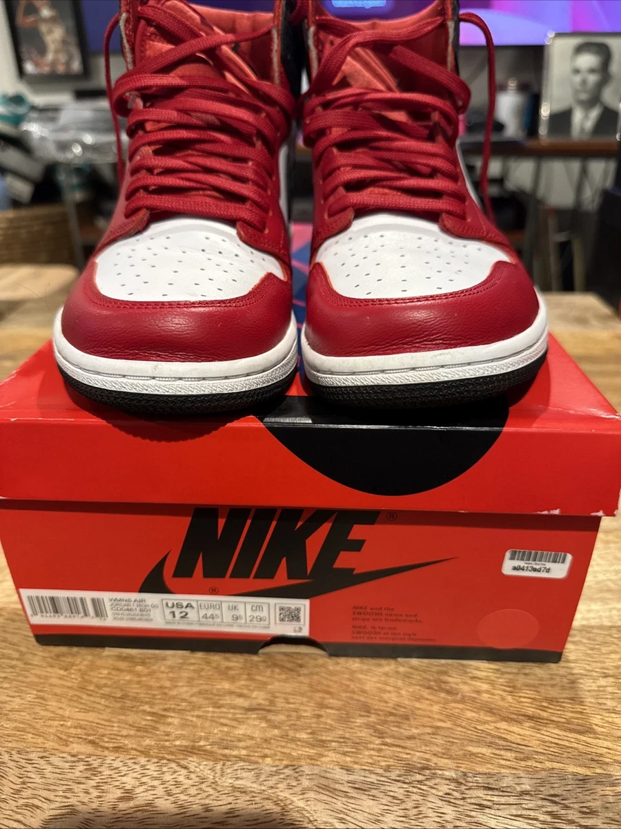 Jordan 1 Retro OG High Satin Red W for sale | eBay