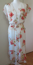ELIE TAHARI FLORAL PRINT DRESS, SZ US 12