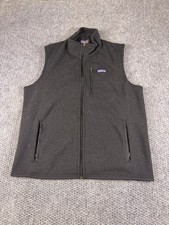 Patagonia Better Sweater Vest Mens Large Gray...