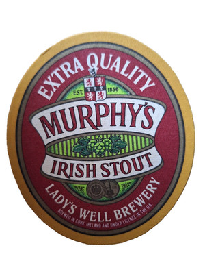 Murphy's Irish Stout Extra Qualität Lady's Well Bierdeckel, Untersetzer, Vintage
