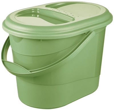 keeeper Bio-Abfalleimer ''elsa eco'' 13 Liter grass green