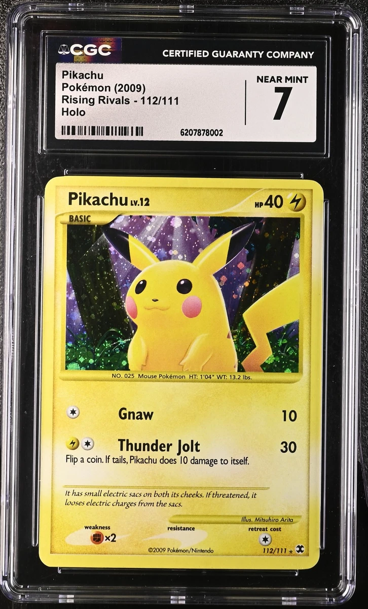 Pokémon TCG Grade 7 Pikachu Individual Collectible Card Game Cards