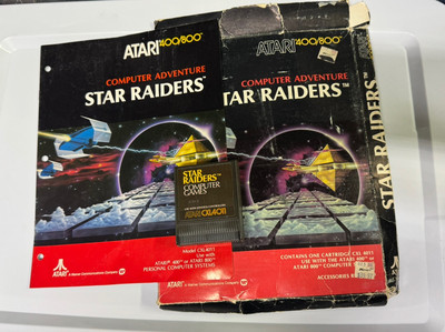 Star Raiders (Atari 400/800) 1980 , Complete CIB
